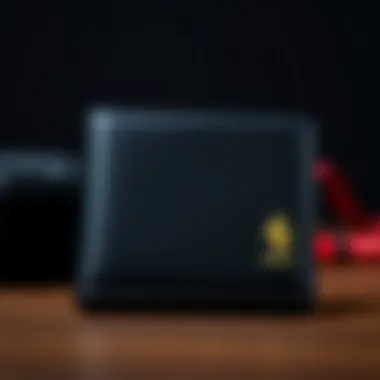 Stylish Puma Ferrari wallet showcasing sleek design