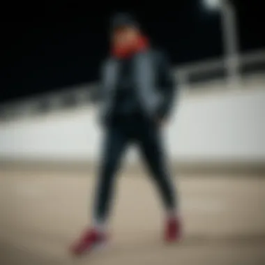 Stylish casual outfit featuring Puma Smash V2 Buck Siyah