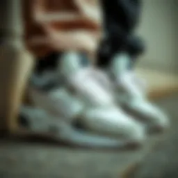 Stylish Puma sneakers showcasing modern design elements