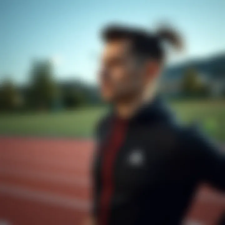 User wearing Reebok Royal Complete Beyaz during an athletic activity