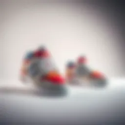 A stylish pair of Rivalry Low 86 sneakers showcased on a minimalistic background