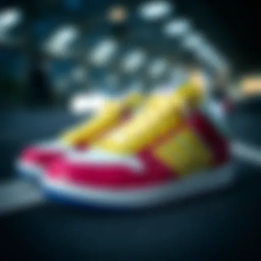 Stylish Schecter sneakers in vibrant colors