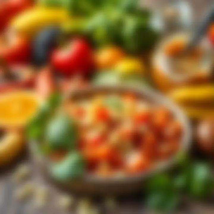 Nutritional Choices That Boost Serotonin Production Colorful healthy foods rich in nutrients