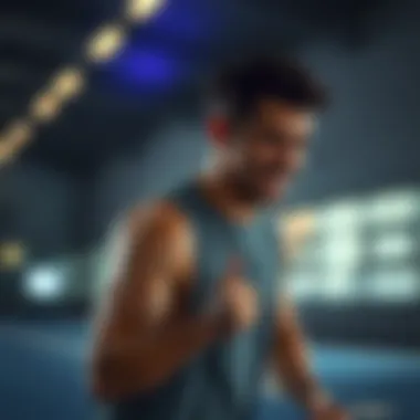 How Exercise Elevates Serotonin Levels Energetic individual engaging in physical activity