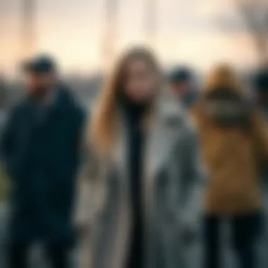 Trendy combinations of coats with everyday outfits.