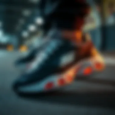 A dynamic view of Skechers 52811 showcasing its sleek design