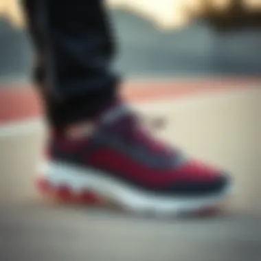 Stylish arrangement of Skechers 52811 paired with athletic attire