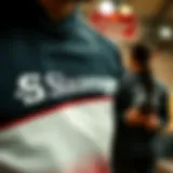 Slazenger branding on sports apparel