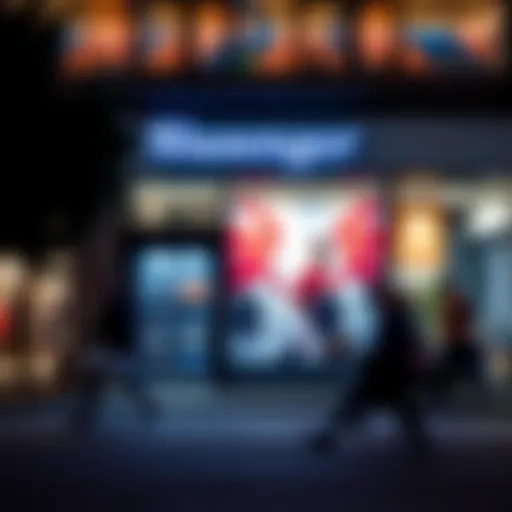 Exterior view of a modern Slazenger store