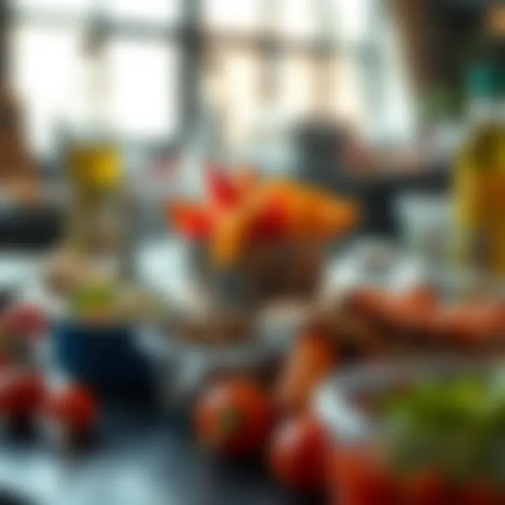 Healthy meal prep for pre-workout