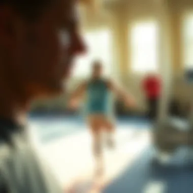 A visual representation of exercise and its relationship with sweat production highlighting the benefits.