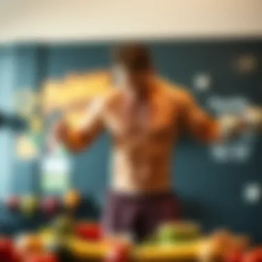 Nutrition's Role in Muscle Formation Visual representation of nutrition's role in muscle formation