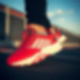 Stylish athletic footwear showcasing modern design.