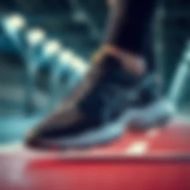 Stylish athletic footwear for optimal performance