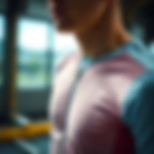 An illustration depicting the process of sweat acting as a natural cooling mechanism for the body.