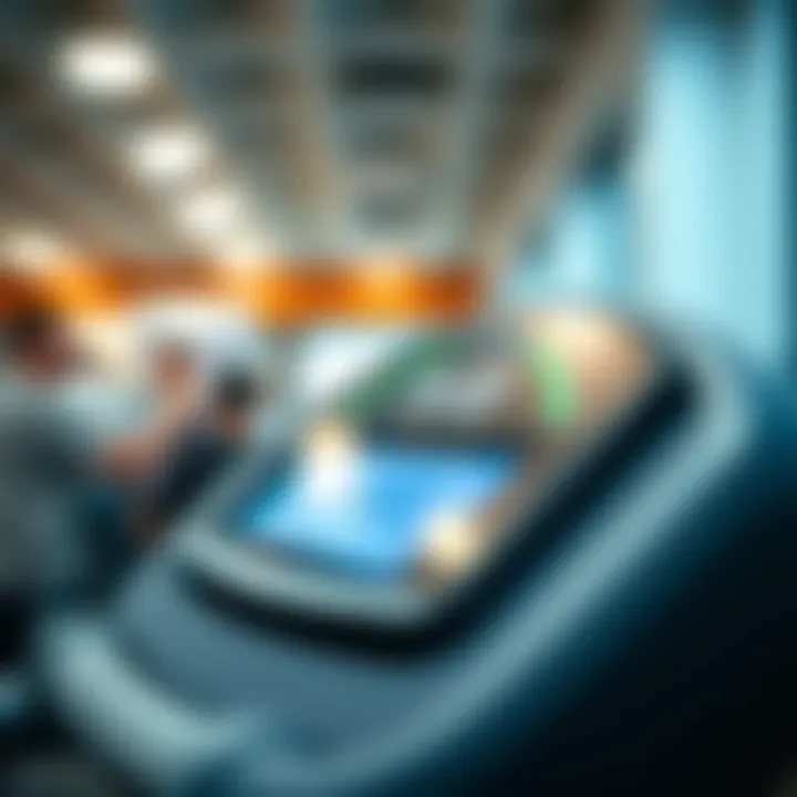 Close-up of a treadmill display showing calorie count