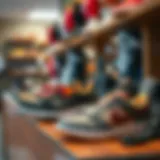 Stylish Turkish footwear on display