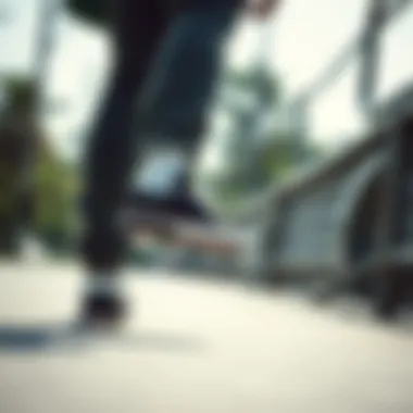 Vans Shoes in Daily Activities An individual wearing Vans shoes while engaging in daily activities