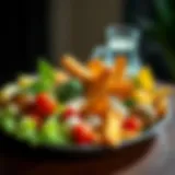 A plate of healthy late-night snacks