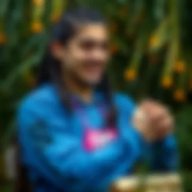 Healthy eating habits visually represented